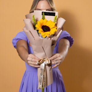 Ramo con 1 girasol